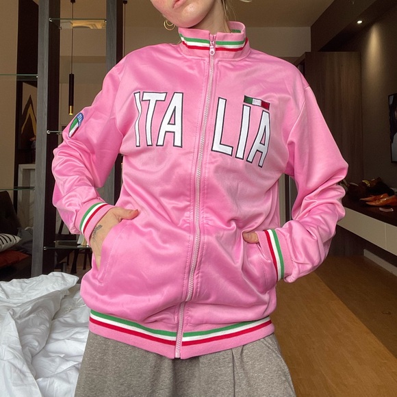 Vintage Italia Zip Up Sweatshirt - Picture 2 of 8
